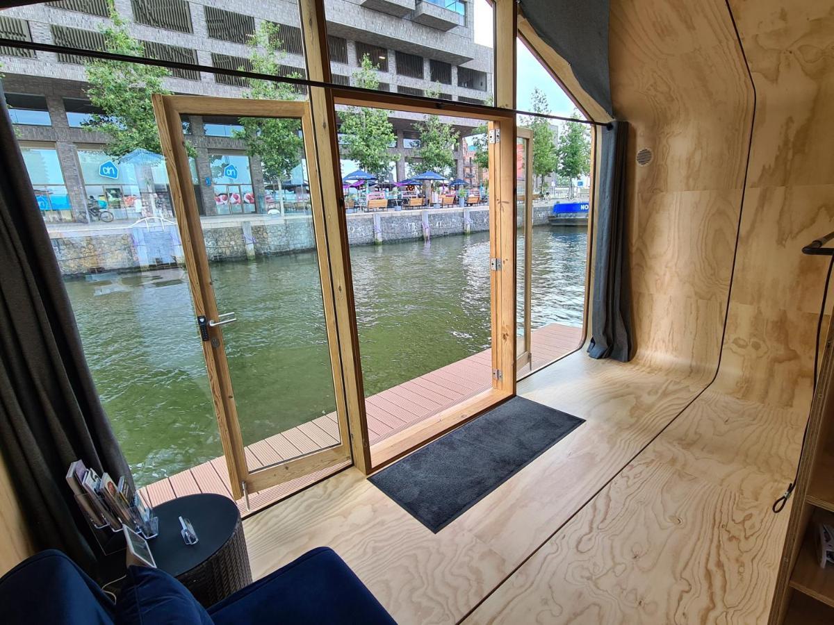 Wikkelboats At Floating Rotterdam Rijnhaven Villa Ngoại thất bức ảnh