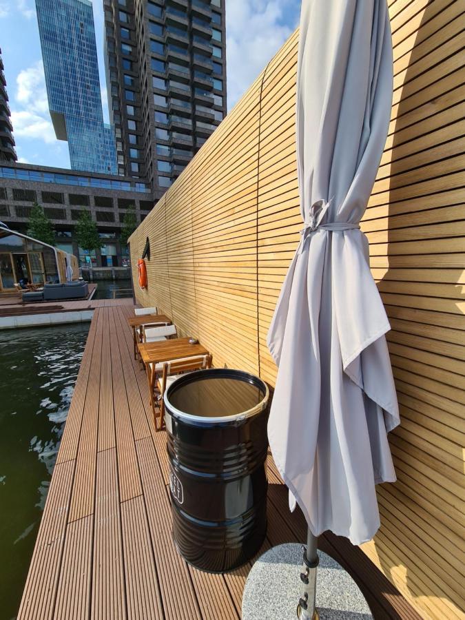 Wikkelboats At Floating Rotterdam Rijnhaven Villa Ngoại thất bức ảnh