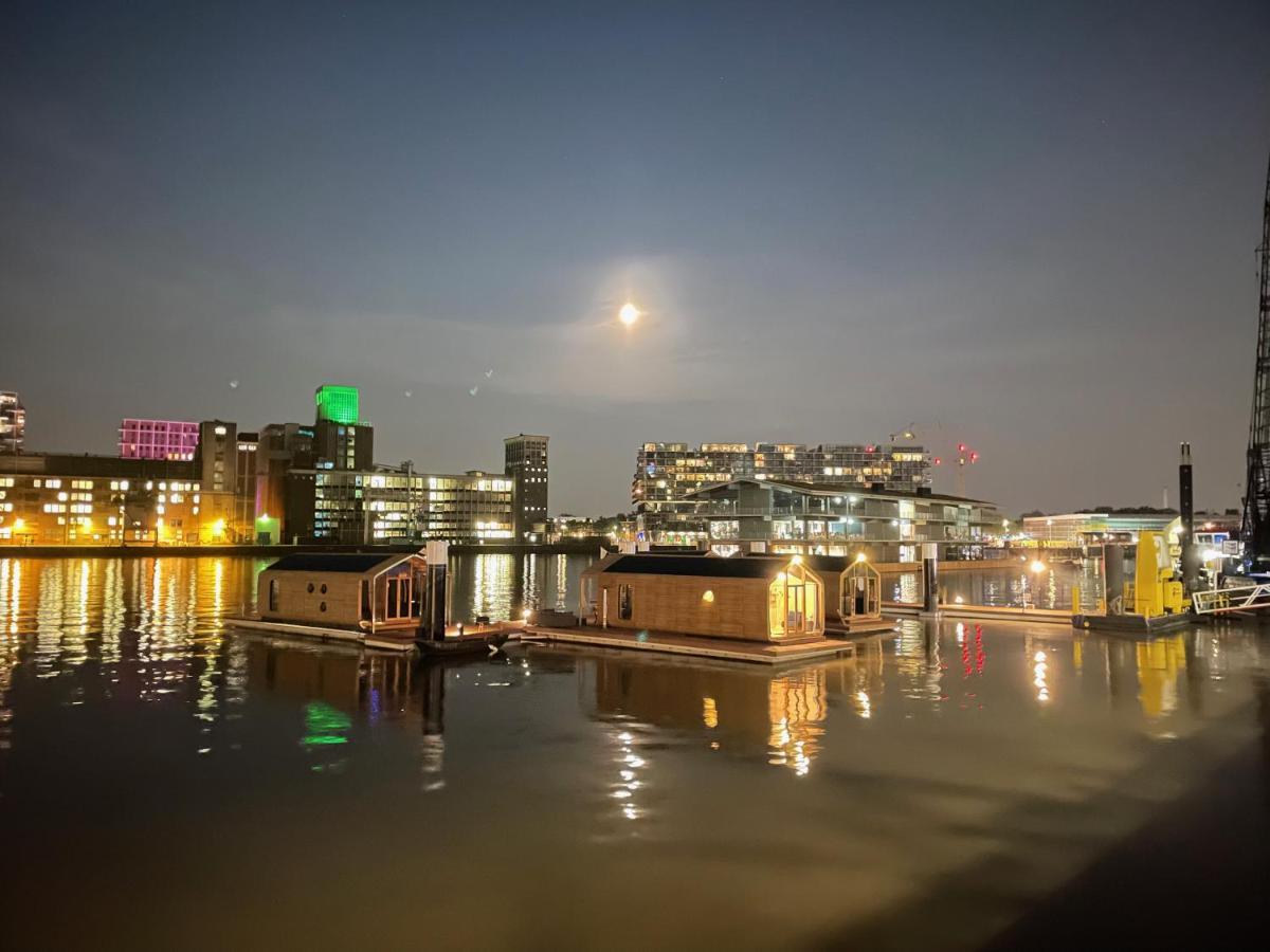 Wikkelboats At Floating Rotterdam Rijnhaven Villa Ngoại thất bức ảnh