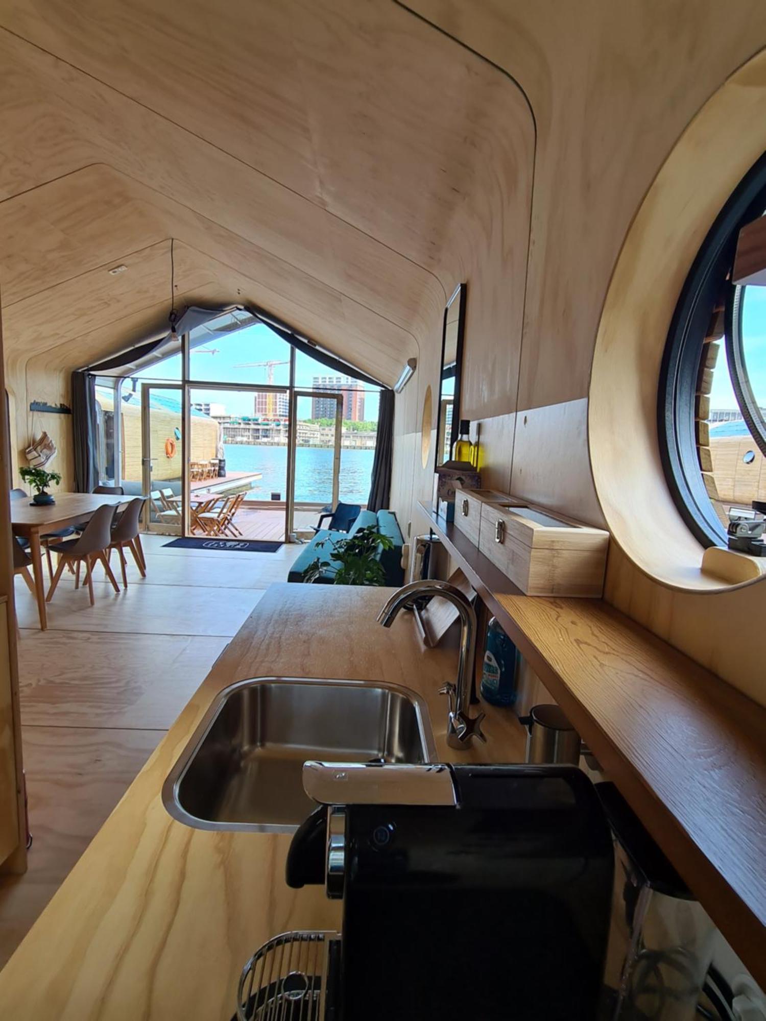 Wikkelboats At Floating Rotterdam Rijnhaven Villa Ngoại thất bức ảnh